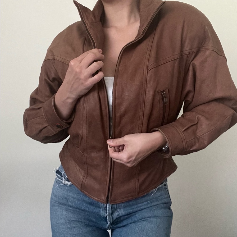 Sexy vintage leather jacket ❤️‍🔥
